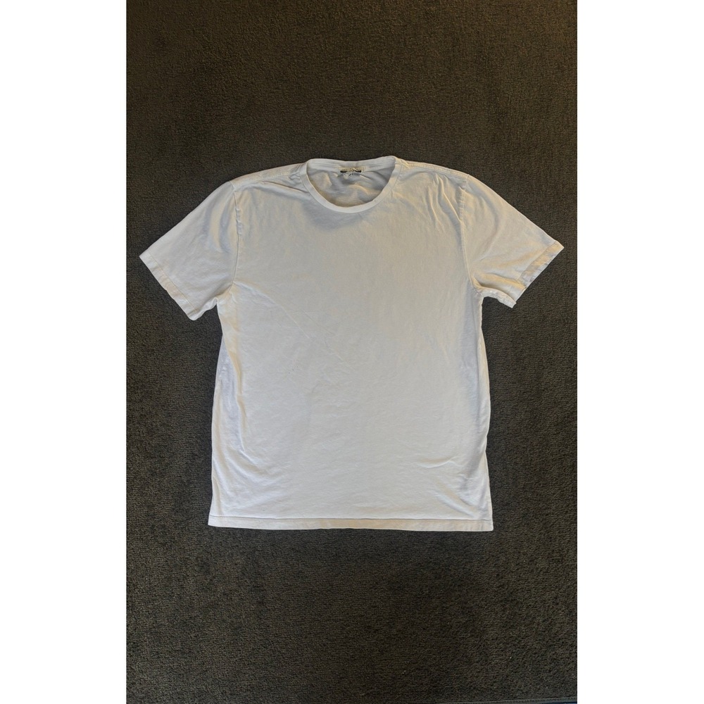 Reiss Bless White Crew Neck T-Shirt Mens XXL Short Sleeve NK 42.1.035.00